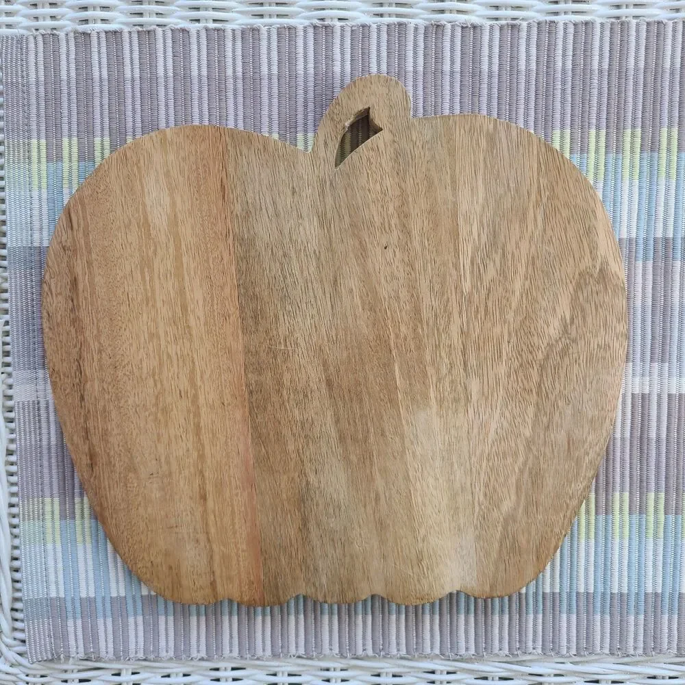 Handmade Wooden Pumpkin Charcuterie Styling Tray Cutting Board Harvest Decor